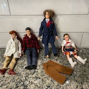 Breyer Horse Rider Dolls, Blankets, and Misc Items